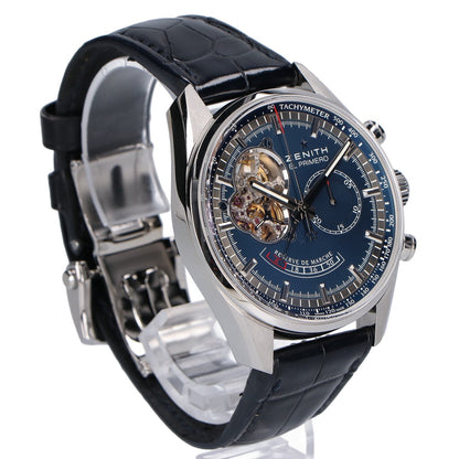 ZENITH ゼニス 03.2085.4021 世界限定1975本 エル プリメロ クロノマスターオープン パワーリザーブ シャルル ベルモ トリビュート 自動巻き 腕時計