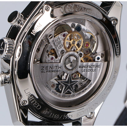 ZENITH ゼニス 03.2085.4021 世界限定1975本 エル プリメロ クロノマスターオープン パワーリザーブ シャルル ベルモ トリビュート 自動巻き 腕時計