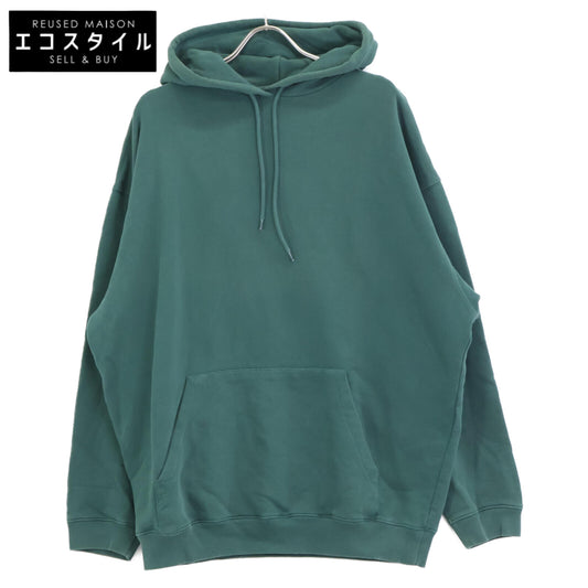 BALENCIAGA バレンシアガ ｸﾞﾘｰﾝ 570811 ﾊﾞｯｸﾛｺﾞ ﾊﾟｰｶｰ トップス L