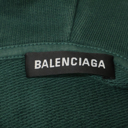 BALENCIAGA バレンシアガ ｸﾞﾘｰﾝ 570811 ﾊﾞｯｸﾛｺﾞ ﾊﾟｰｶｰ トップス L