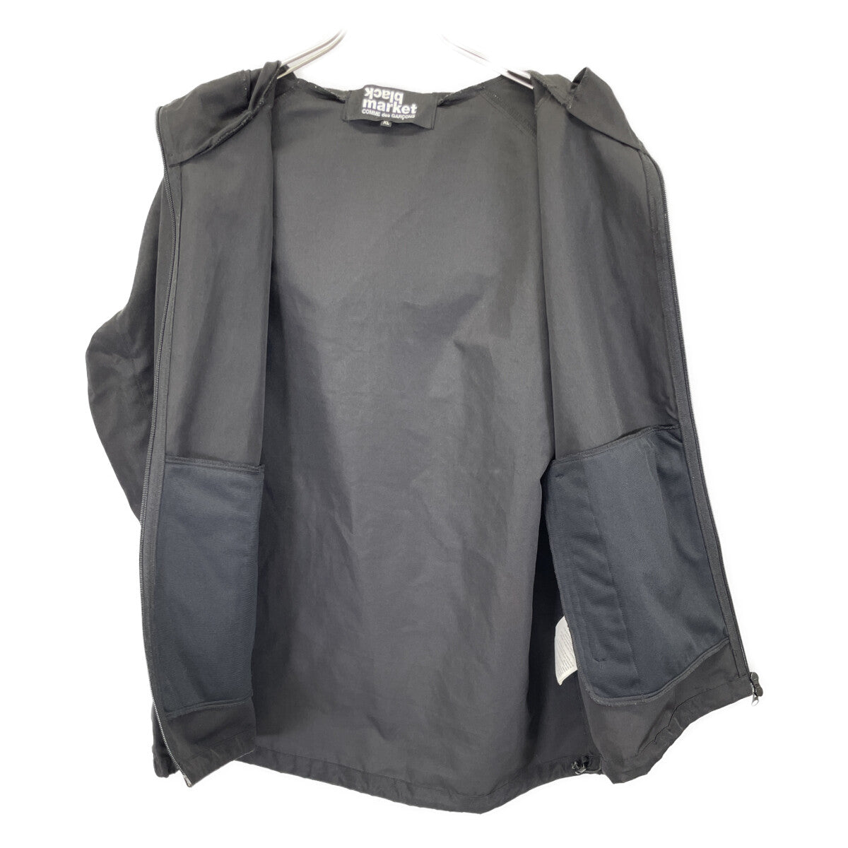 COMMEdesGARCONS コムデギャルソン ﾌﾞﾗｯｸﾏｰｹｯﾄ OS-J004 ﾏｳﾝﾃﾝﾊﾟｰｶｰ ジャケット XL