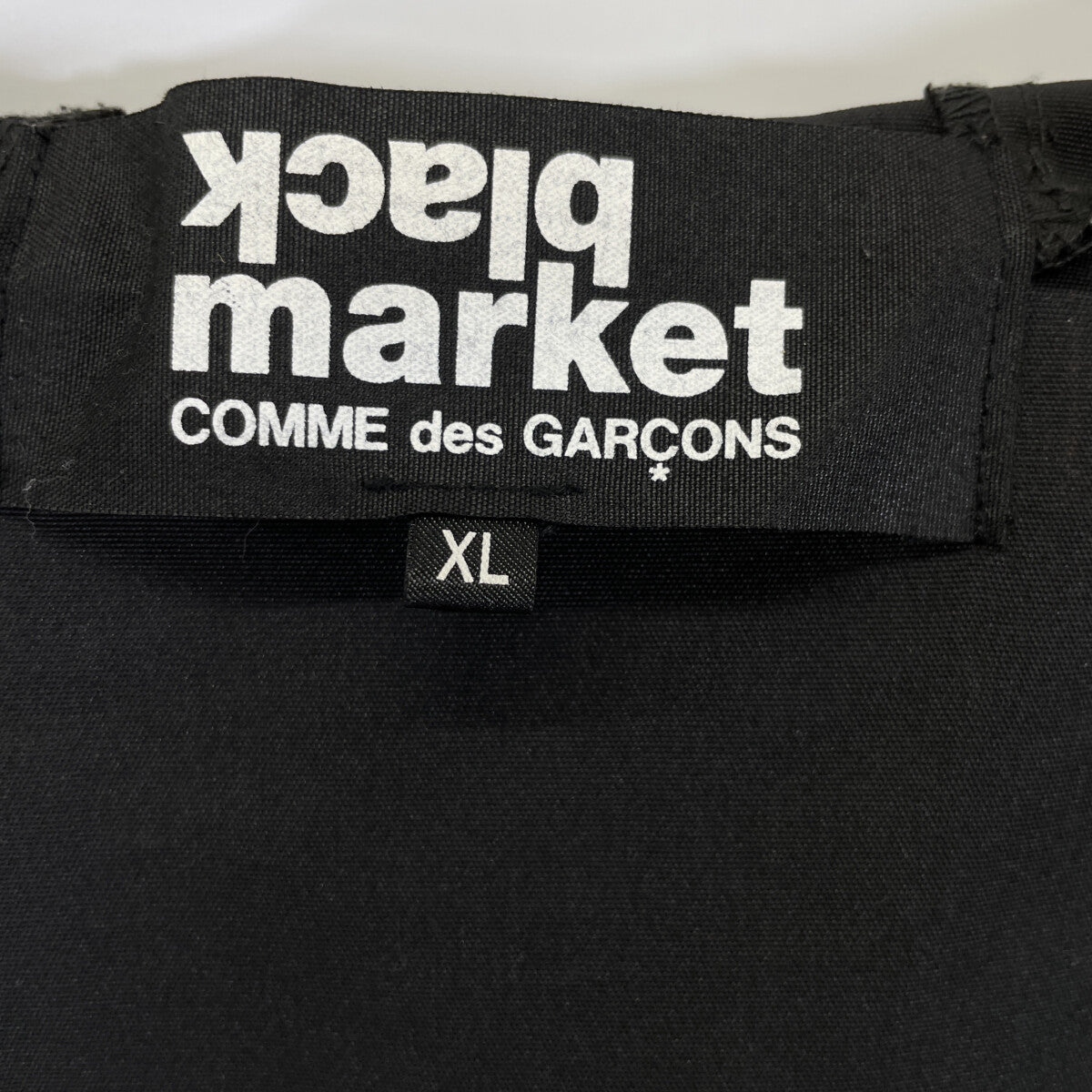 COMMEdesGARCONS コムデギャルソン ﾌﾞﾗｯｸﾏｰｹｯﾄ OS-J004 ﾏｳﾝﾃﾝﾊﾟｰｶｰ ジャケット XL