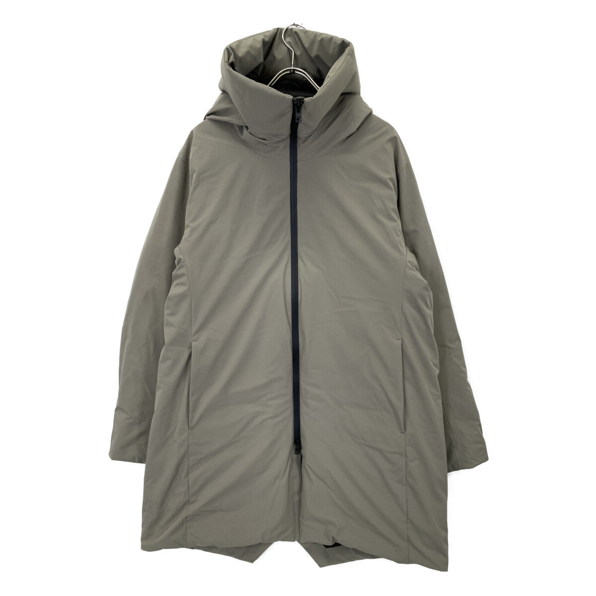 ATTACHMENT アタッチメント 22WAW ｸﾞﾚｰ 3ﾚｲﾔｰ ﾗｲﾄﾀﾌﾀ ﾌｰﾃﾞｯﾄﾞﾀﾞｳﾝｺｰﾄ コート 4