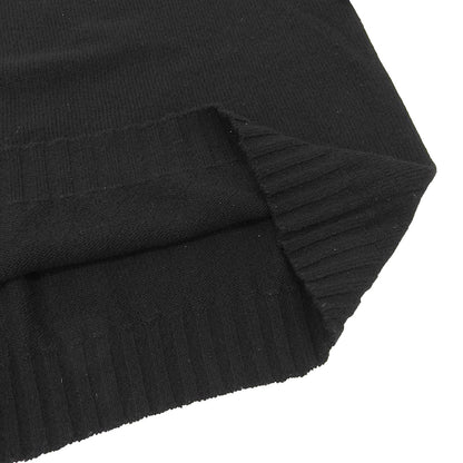 AURALEE オーラリー SHETLAND WOOL CASHMERE ニットTシャツ トップス メンズ 黒 ブラック 4 トップス 4