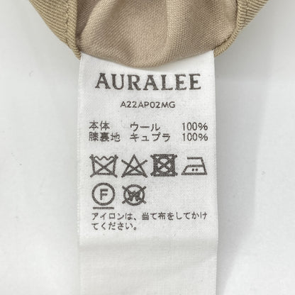 AURALEE オーラリー A22AP02MG TWO-TUCK ギャバジンスラックス ボトムス 5