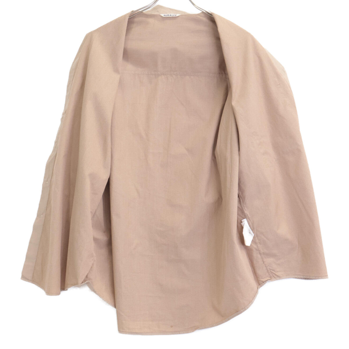 AURALEE オーラリー A23SS03TN フィンクスコットン ツイル ハーフスリーブビッグシャツ トップス 4
