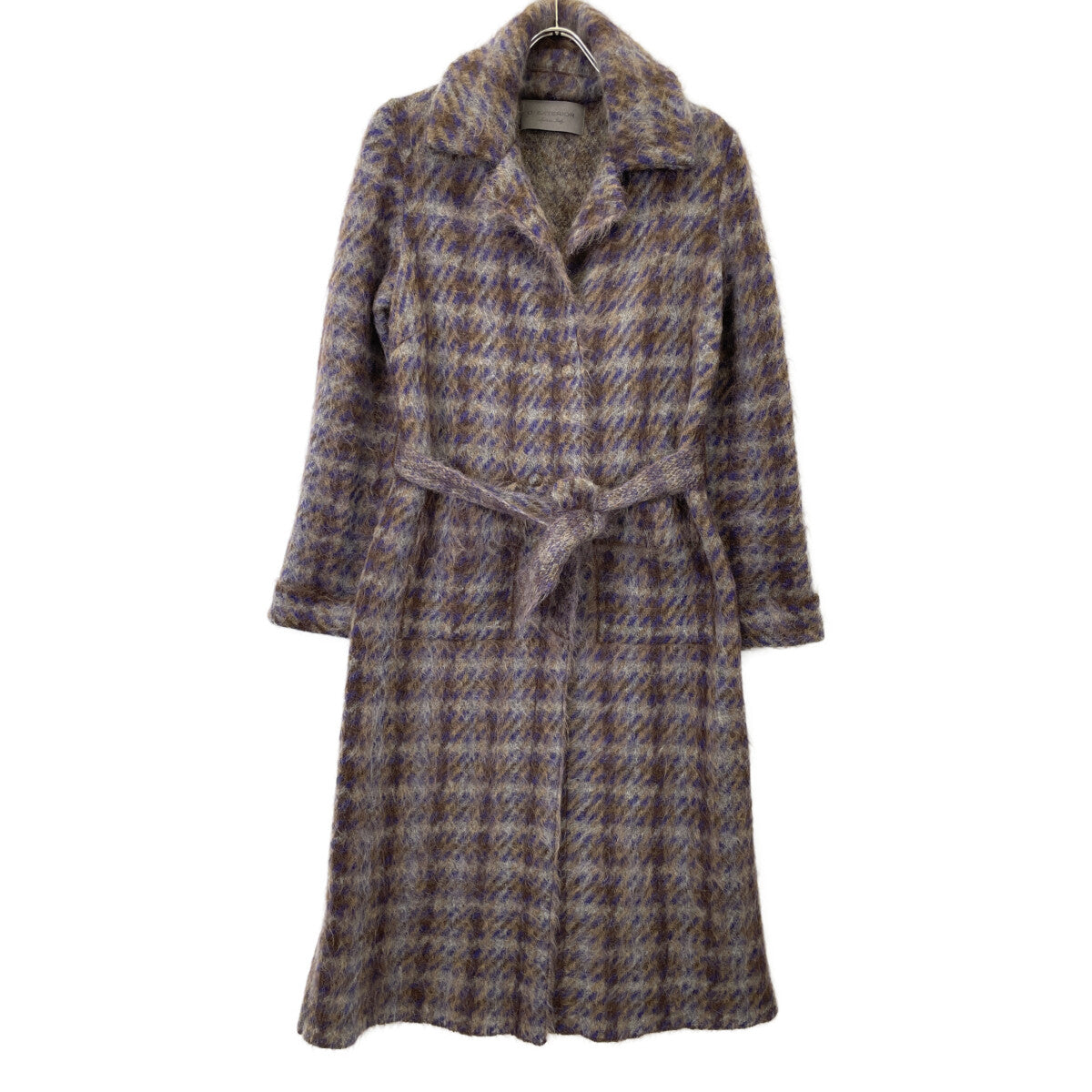 D.Exterior ディーエクステリア ﾌﾞﾗｳﾝ系 ﾓﾍｱ×ｱﾙﾊﾟｶ ｺｰﾄ コート S