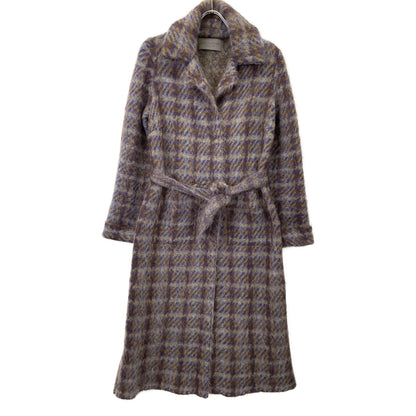 D.Exterior ディーエクステリア ﾌﾞﾗｳﾝ系 ﾓﾍｱ×ｱﾙﾊﾟｶ ｺｰﾄ コート S