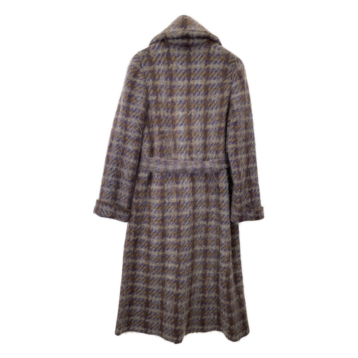 D.Exterior ディーエクステリア ﾌﾞﾗｳﾝ系 ﾓﾍｱ×ｱﾙﾊﾟｶ ｺｰﾄ コート S