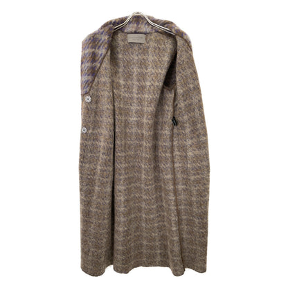 D.Exterior ディーエクステリア ﾌﾞﾗｳﾝ系 ﾓﾍｱ×ｱﾙﾊﾟｶ ｺｰﾄ コート S