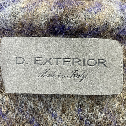 D.Exterior ディーエクステリア ﾌﾞﾗｳﾝ系 ﾓﾍｱ×ｱﾙﾊﾟｶ ｺｰﾄ コート S