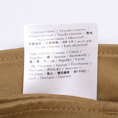 VALENTINO ヴァレンティノ ﾌﾞﾗｳﾝ ﾒﾀﾙVﾛｺﾞﾎﾟｹｯﾄｺｯﾄﾝﾊﾟﾝﾂ ボトムス 38