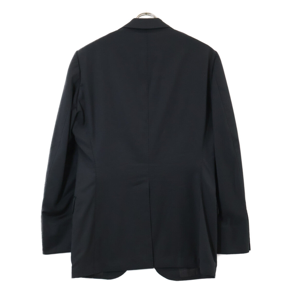 TOMORROWLAND PILGRIM トゥモローランドピルグリム ×ｾﾞﾆｱ 25年製 黒 ｼﾝｸﾞﾙ2つ釦ｽｰﾂ 48