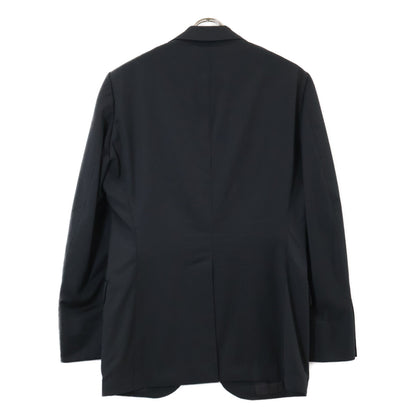 TOMORROWLAND PILGRIM トゥモローランドピルグリム ×ｾﾞﾆｱ 25年製 黒 ｼﾝｸﾞﾙ2つ釦ｽｰﾂ 48