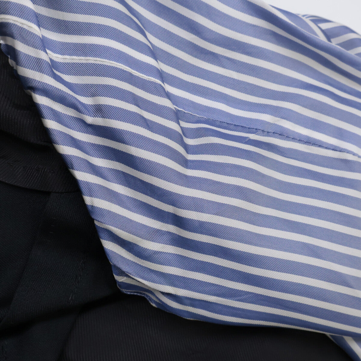 TOMORROWLAND PILGRIM トゥモローランドピルグリム ×ｾﾞﾆｱ 25年製 黒 ｼﾝｸﾞﾙ2つ釦ｽｰﾂ 48