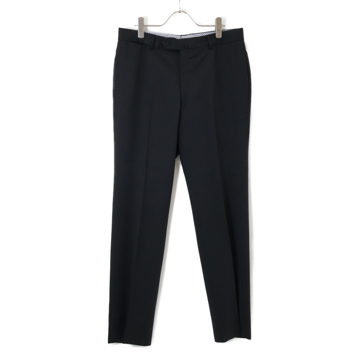 TOMORROWLAND PILGRIM トゥモローランドピルグリム ×ｾﾞﾆｱ 25年製 黒 ｼﾝｸﾞﾙ2つ釦ｽｰﾂ 48