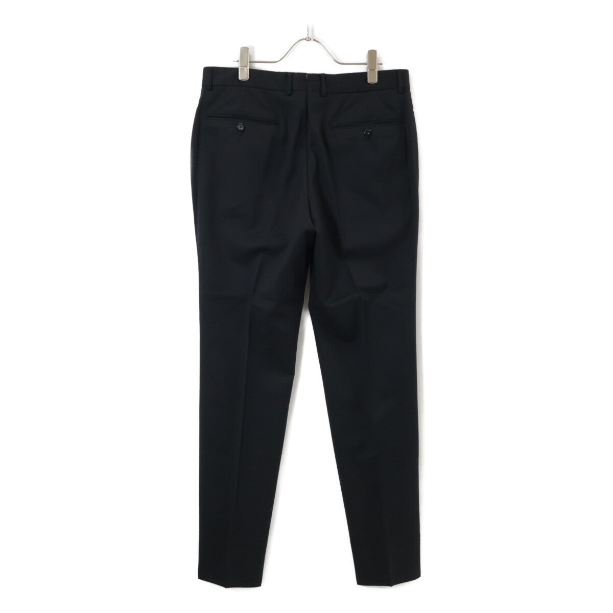 TOMORROWLAND PILGRIM トゥモローランドピルグリム ×ｾﾞﾆｱ 25年製 黒 ｼﾝｸﾞﾙ2つ釦ｽｰﾂ 48