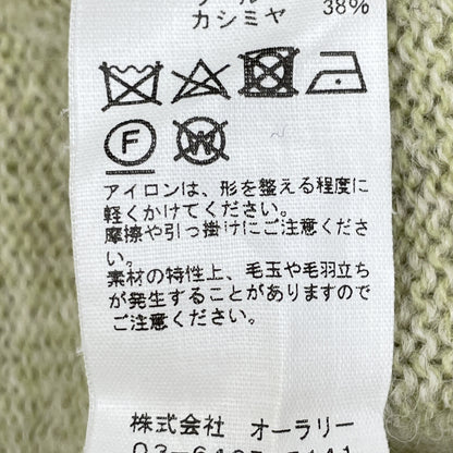 AURALEE オーラリー A23AP02SC SHETLAND WOOL CASHMERE KNIT トップス 4