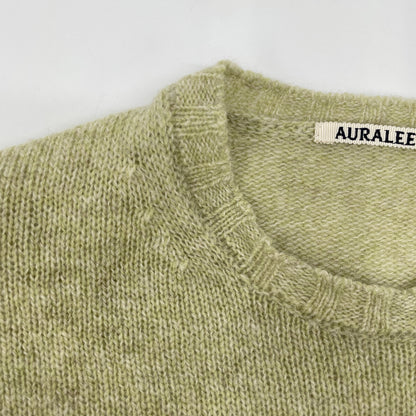 AURALEE オーラリー A23AP02SC SHETLAND WOOL CASHMERE KNIT トップス 4
