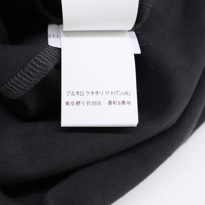 BRUNELLO CUCINELLI ブルネロクチネリ ｸﾞﾚｰ 半袖ｺｯﾄﾝﾜﾝﾋﾟｰｽ ワンピース XS