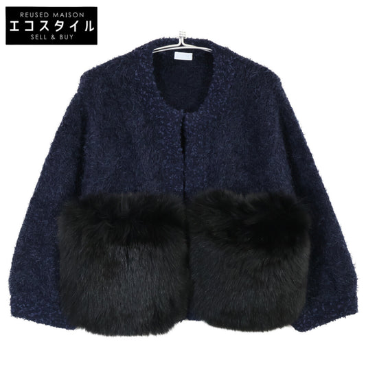 Cruciani クルチアーニ ﾈｲﾋﾞｰ CDY023 ﾎﾟｹｯﾄﾌｧｰ ｼﾞｬｹｯﾄ ジャケット 38