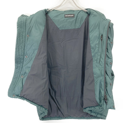 BALENCIAGA バレンシアガ ｸﾞﾘｰﾝ 642225 ﾊﾞｯﾃｨﾝｸﾞ ﾍﾞｽﾄ ベスト 44