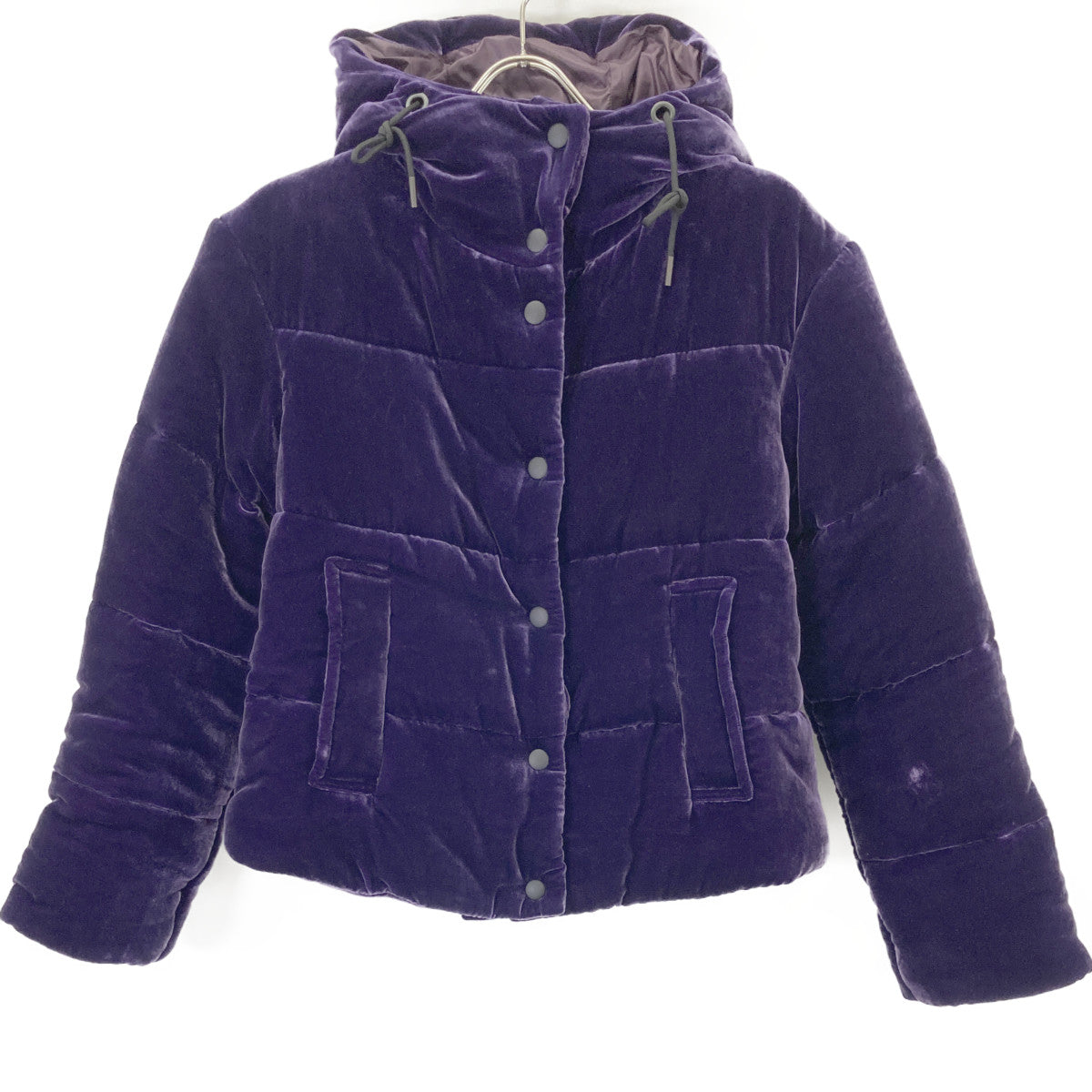 ASPESI アスペジ ﾊﾟｰﾌﾟﾙ ﾍﾞﾙﾍﾞｯﾄ ﾎﾞﾝﾊﾞｰｼﾞｬｹｯﾄ ジャケット S