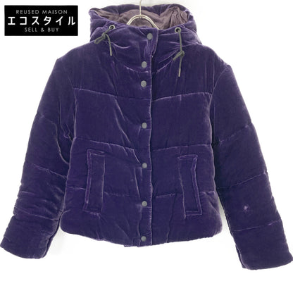 ASPESI アスペジ ﾊﾟｰﾌﾟﾙ ﾍﾞﾙﾍﾞｯﾄ ﾎﾞﾝﾊﾞｰｼﾞｬｹｯﾄ ジャケット S