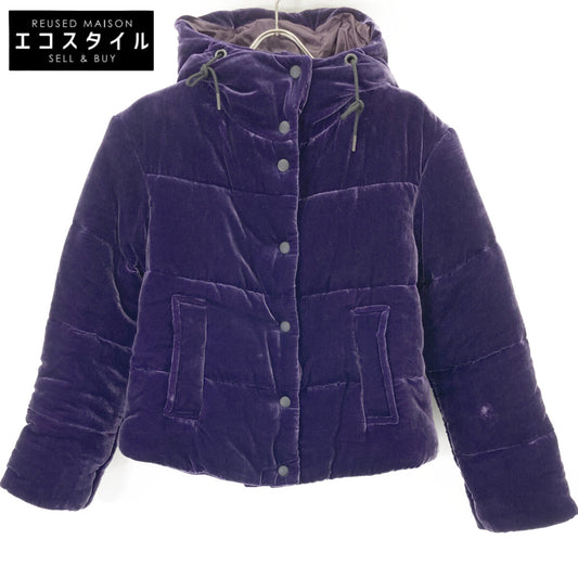 ASPESI アスペジ ﾊﾟｰﾌﾟﾙ ﾍﾞﾙﾍﾞｯﾄ ﾎﾞﾝﾊﾞｰｼﾞｬｹｯﾄ ジャケット S