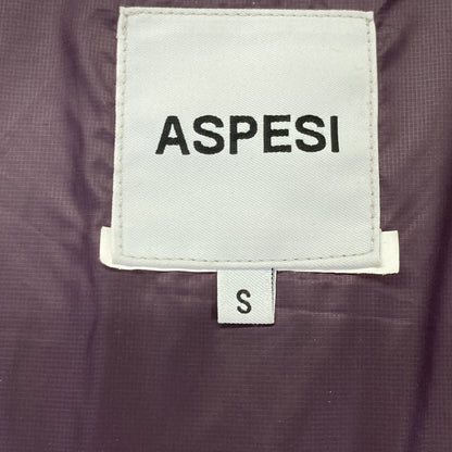 ASPESI アスペジ ﾊﾟｰﾌﾟﾙ ﾍﾞﾙﾍﾞｯﾄ ﾎﾞﾝﾊﾞｰｼﾞｬｹｯﾄ ジャケット S