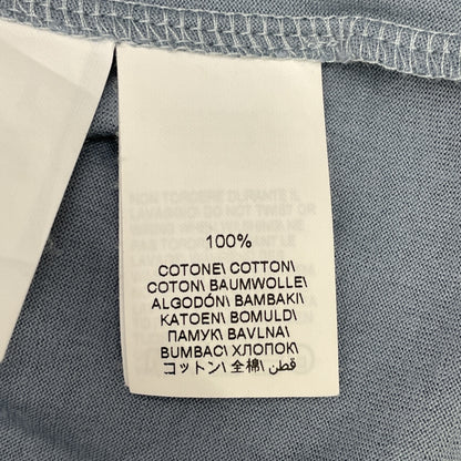 BRUNELLO CUCINELLI ブルネロクチネリ ﾗｲﾄﾌﾞﾙｰ ｸﾛｯﾌﾟﾄﾞ ｶｯﾄｿｰ トップス M