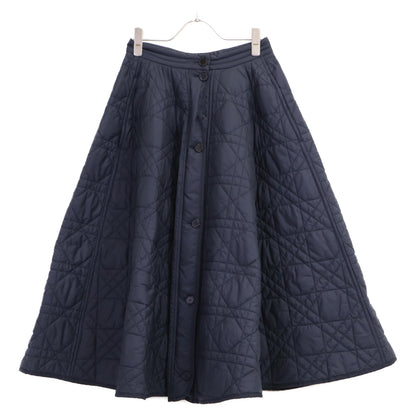 Christian Dior クリスチャンディオール 【美品/国内正規】157J67A2827 マイクロカナージュ キルティング ロング スカート I:40