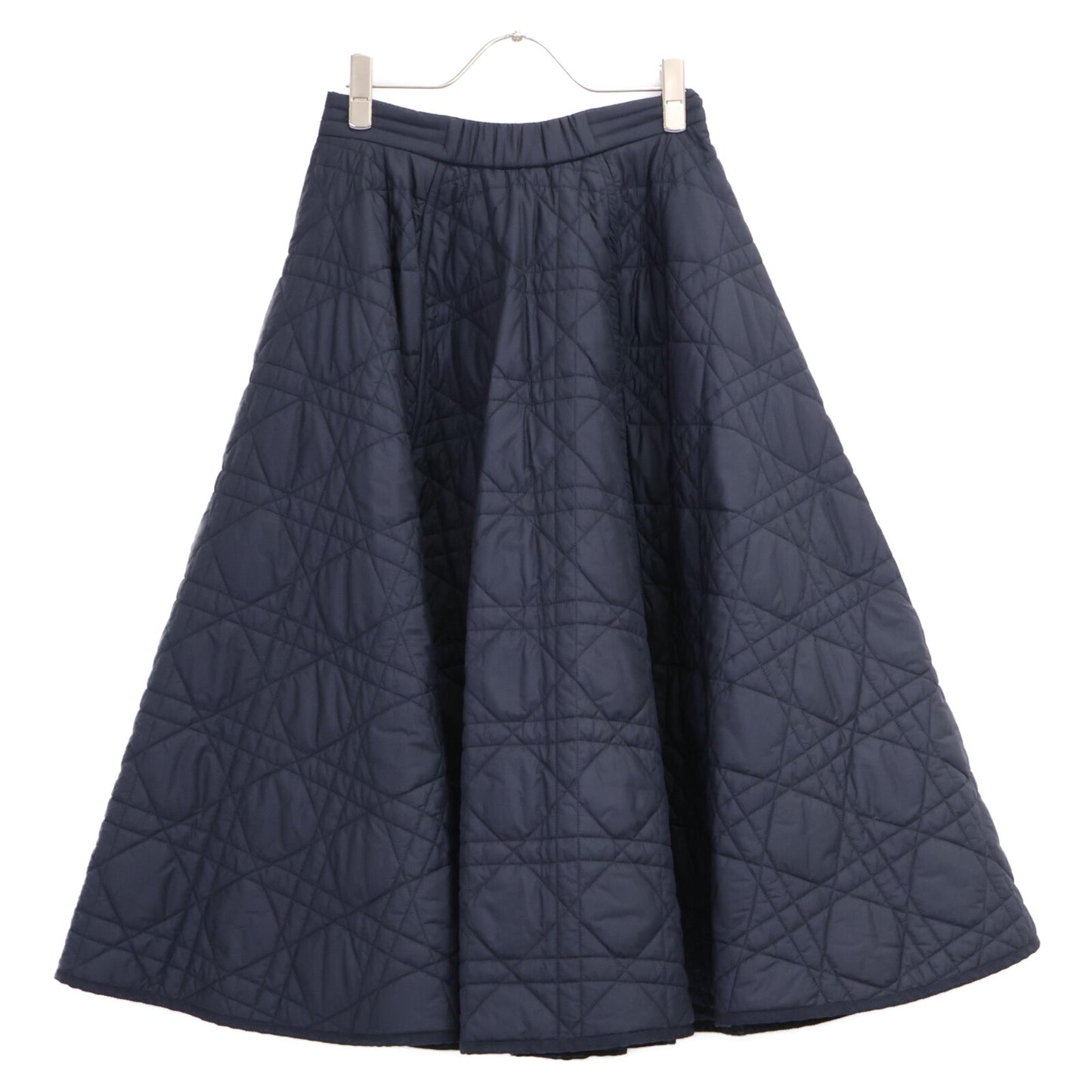 Christian Dior クリスチャンディオール 【美品/国内正規】157J67A2827 マイクロカナージュ キルティング ロング スカート I:40