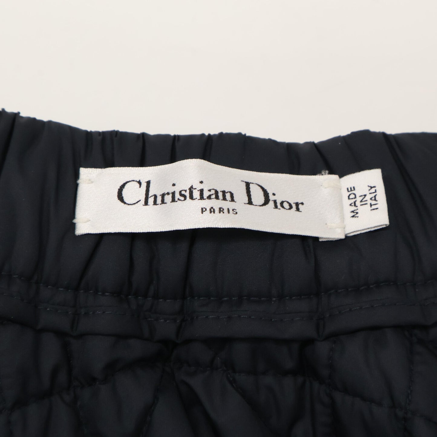 Christian Dior クリスチャンディオール 【美品/国内正規】157J67A2827 マイクロカナージュ キルティング ロング スカート I:40
