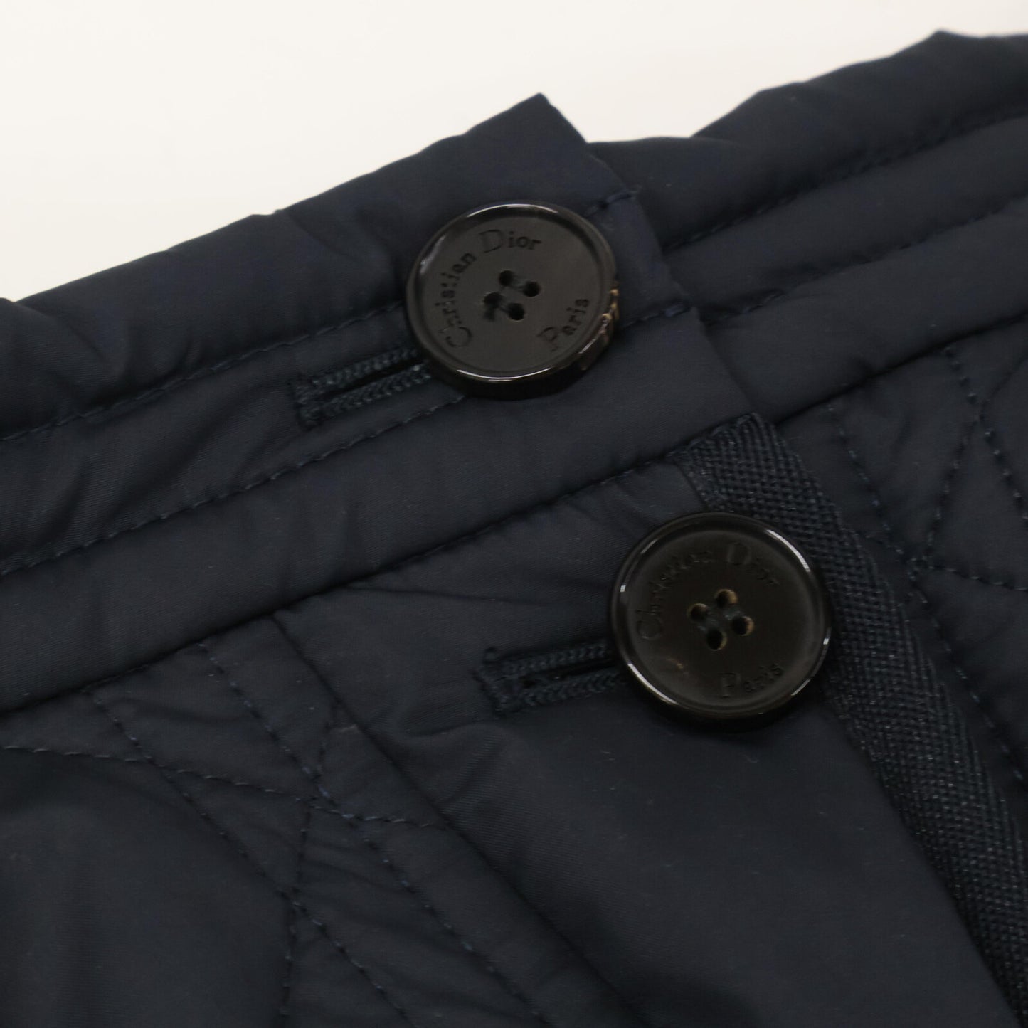 Christian Dior クリスチャンディオール 【美品/国内正規】157J67A2827 マイクロカナージュ キルティング ロング スカート I:40