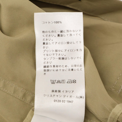 Christian Dior クリスチャンディオール 【国内正規】257R46A3419 コットン ベルト付 ミディ シャツドレス/ ワンピース 40