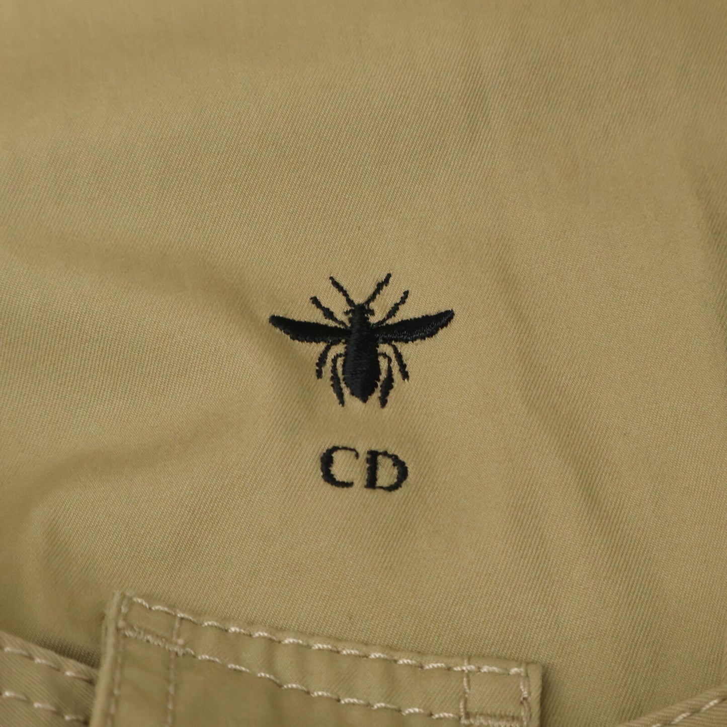 Christian Dior クリスチャンディオール 【国内正規】257R46A3419 コットン ベルト付 ミディ シャツドレス/ ワンピース 40