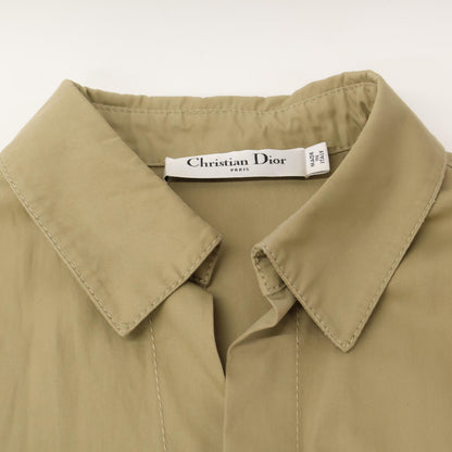 Christian Dior クリスチャンディオール 【国内正規】257R46A3419 コットン ベルト付 ミディ シャツドレス/ ワンピース 40