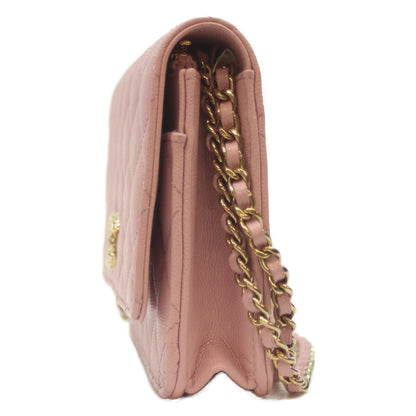 CHANEL シャネル ﾗﾍﾞﾝﾀﾞｰ AP3971 G金具 ｷｬﾋﾞｱｽｷﾝﾁｪｰﾝｳｫﾚｯﾄ ショルダーバッグ