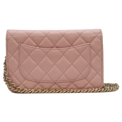 CHANEL シャネル ﾗﾍﾞﾝﾀﾞｰ AP3971 G金具 ｷｬﾋﾞｱｽｷﾝﾁｪｰﾝｳｫﾚｯﾄ ショルダーバッグ