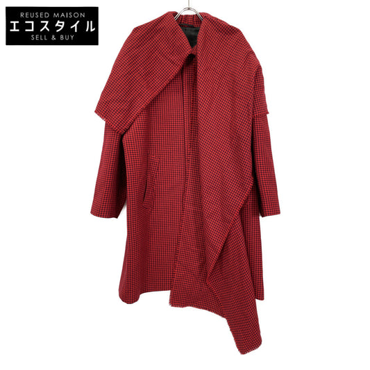 BALENCIAGA バレンシアガ 19年製 583814 ﾊｳﾝﾄﾞﾄｩｰｽ ｳｰﾙｺｰﾄ コート 34