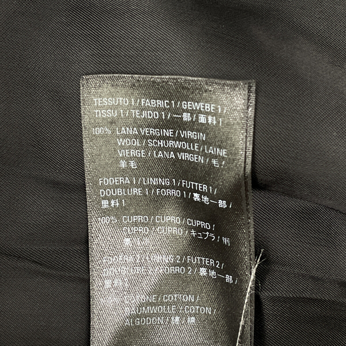 BALENCIAGA バレンシアガ 19年製 583814 ﾊｳﾝﾄﾞﾄｩｰｽ ｳｰﾙｺｰﾄ コート 34