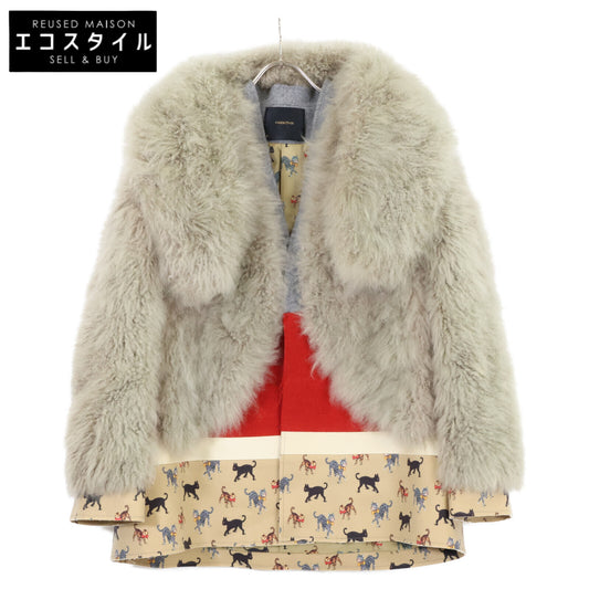 UNDERCOVER アンダーカバー ﾏﾙﾁｶﾗｰ ｳｰﾙ ﾌｧｰ付き ｺｰﾄ ジャケット 1