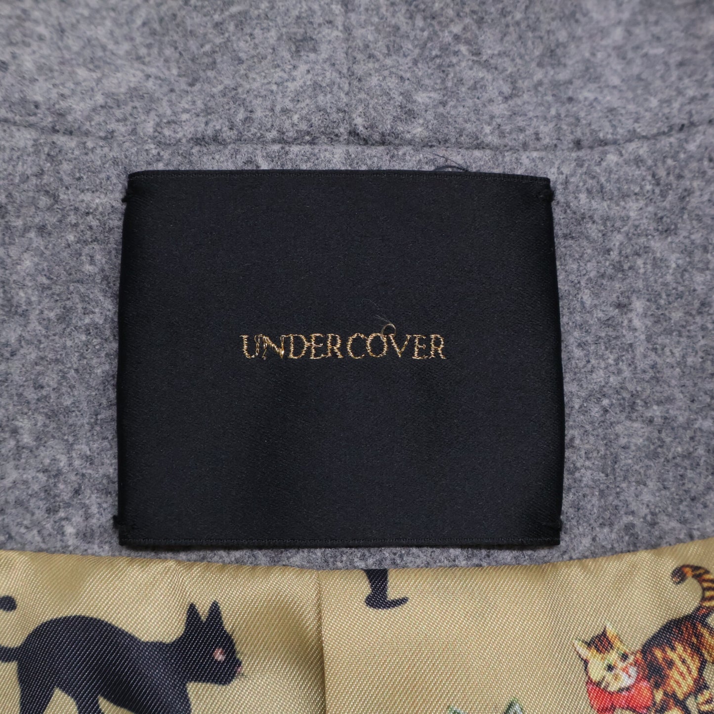 UNDERCOVER アンダーカバー ﾏﾙﾁｶﾗｰ ｳｰﾙ ﾌｧｰ付き ｺｰﾄ ジャケット 1