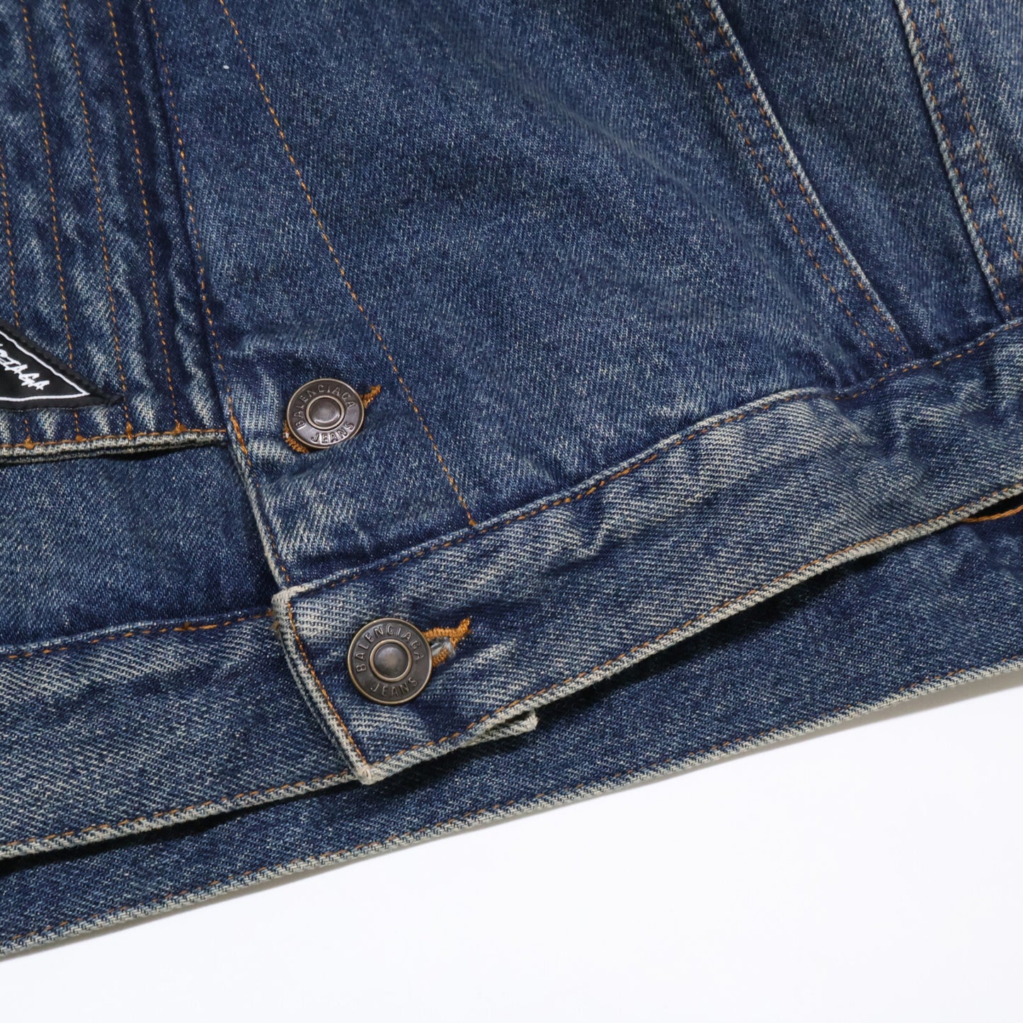 BALENCIAGA バレンシアガ ｲﾝﾃﾞｨｺﾞ 583429 柔道ﾃﾞﾆﾑｼﾞｬｹｯﾄ ジャケット 34