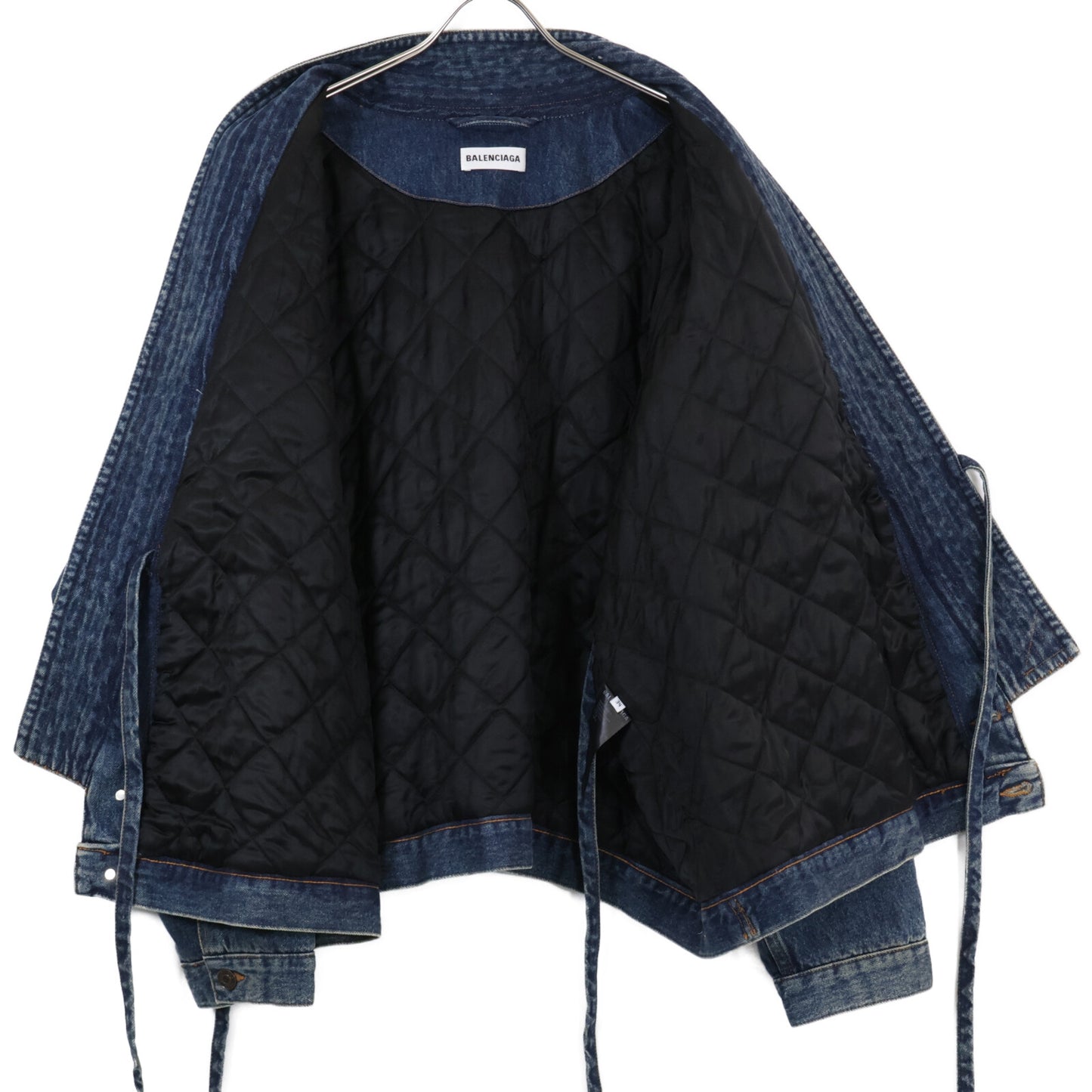 BALENCIAGA バレンシアガ ｲﾝﾃﾞｨｺﾞ 583429 柔道ﾃﾞﾆﾑｼﾞｬｹｯﾄ ジャケット 34