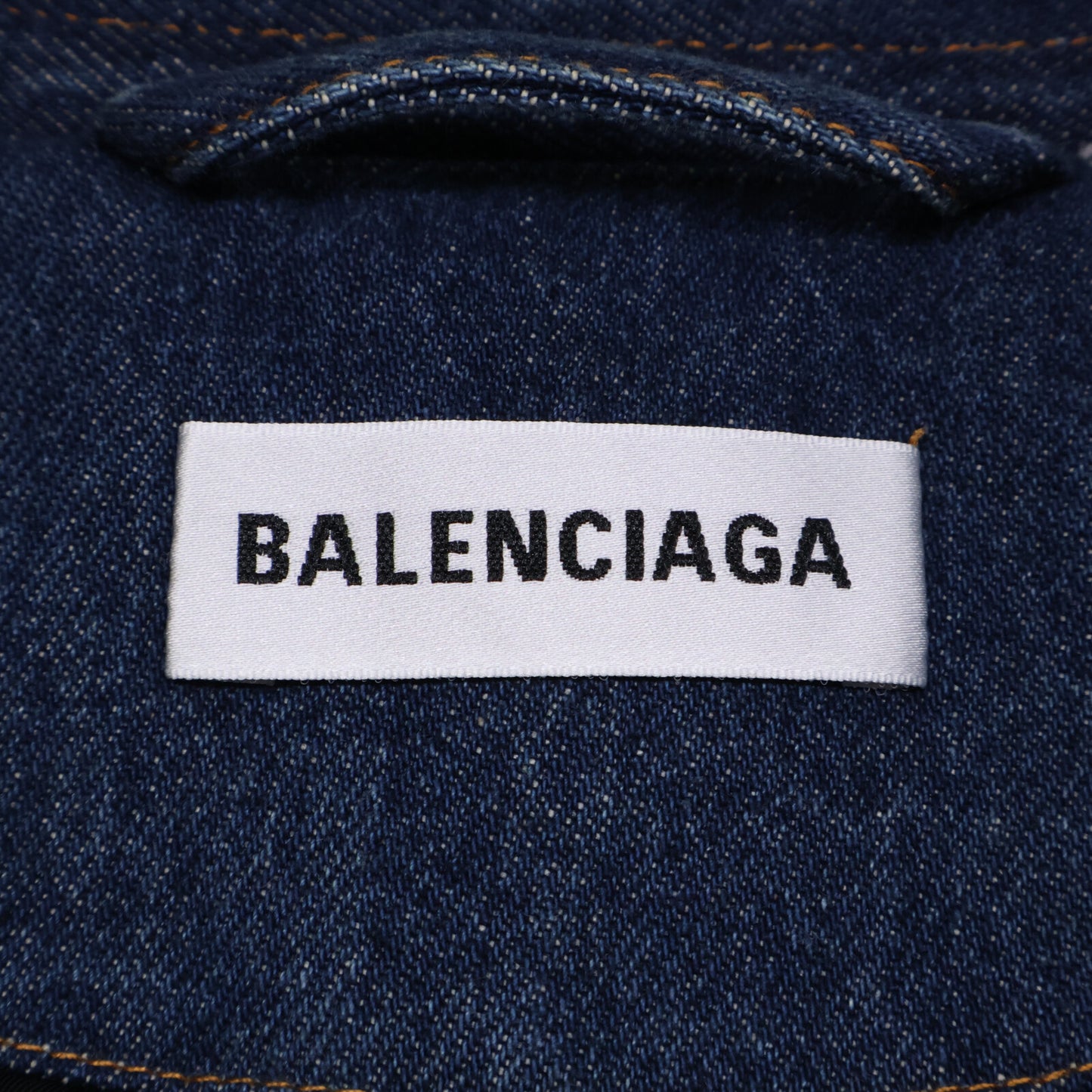 BALENCIAGA バレンシアガ ｲﾝﾃﾞｨｺﾞ 583429 柔道ﾃﾞﾆﾑｼﾞｬｹｯﾄ ジャケット 34