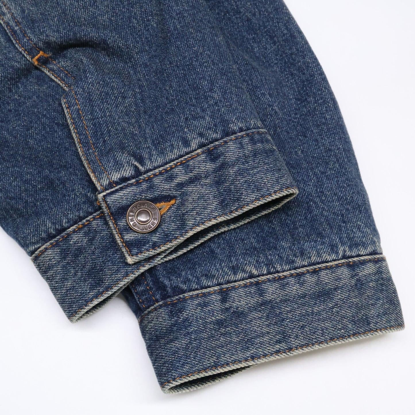 BALENCIAGA バレンシアガ ｲﾝﾃﾞｨｺﾞ 583429 柔道ﾃﾞﾆﾑｼﾞｬｹｯﾄ ジャケット 34