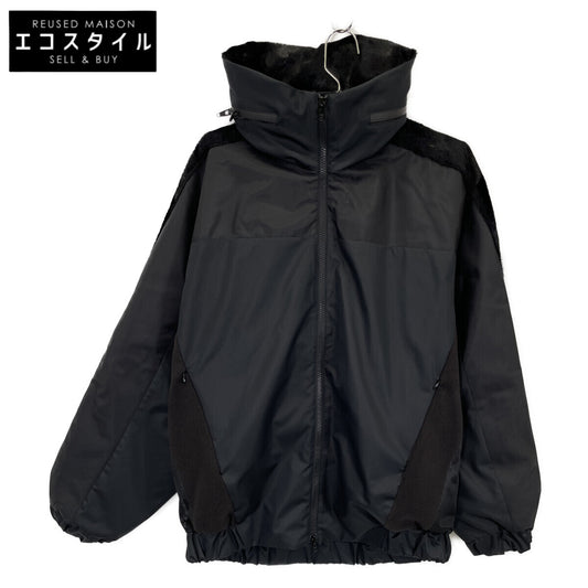 ato アトウ ﾌﾞﾗｯｸ AM24A-B01 ｽﾀﾝﾄﾞｶﾗｰﾌﾞﾙｿﾞﾝ ジャケット 46