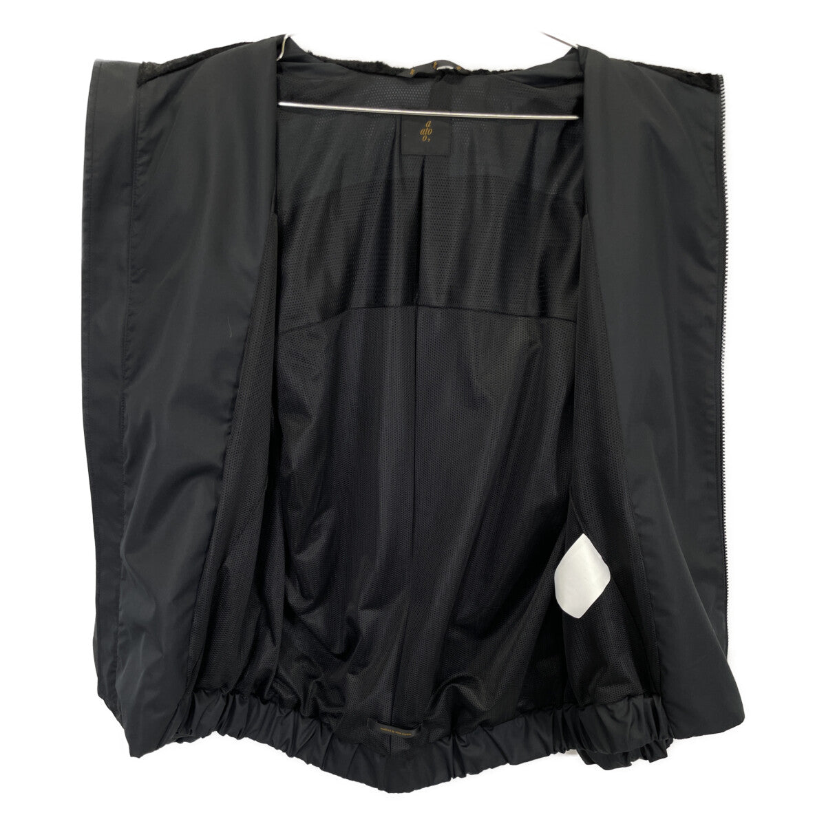 ato アトウ ﾌﾞﾗｯｸ AM24A-B01 ｽﾀﾝﾄﾞｶﾗｰﾌﾞﾙｿﾞﾝ ジャケット 46